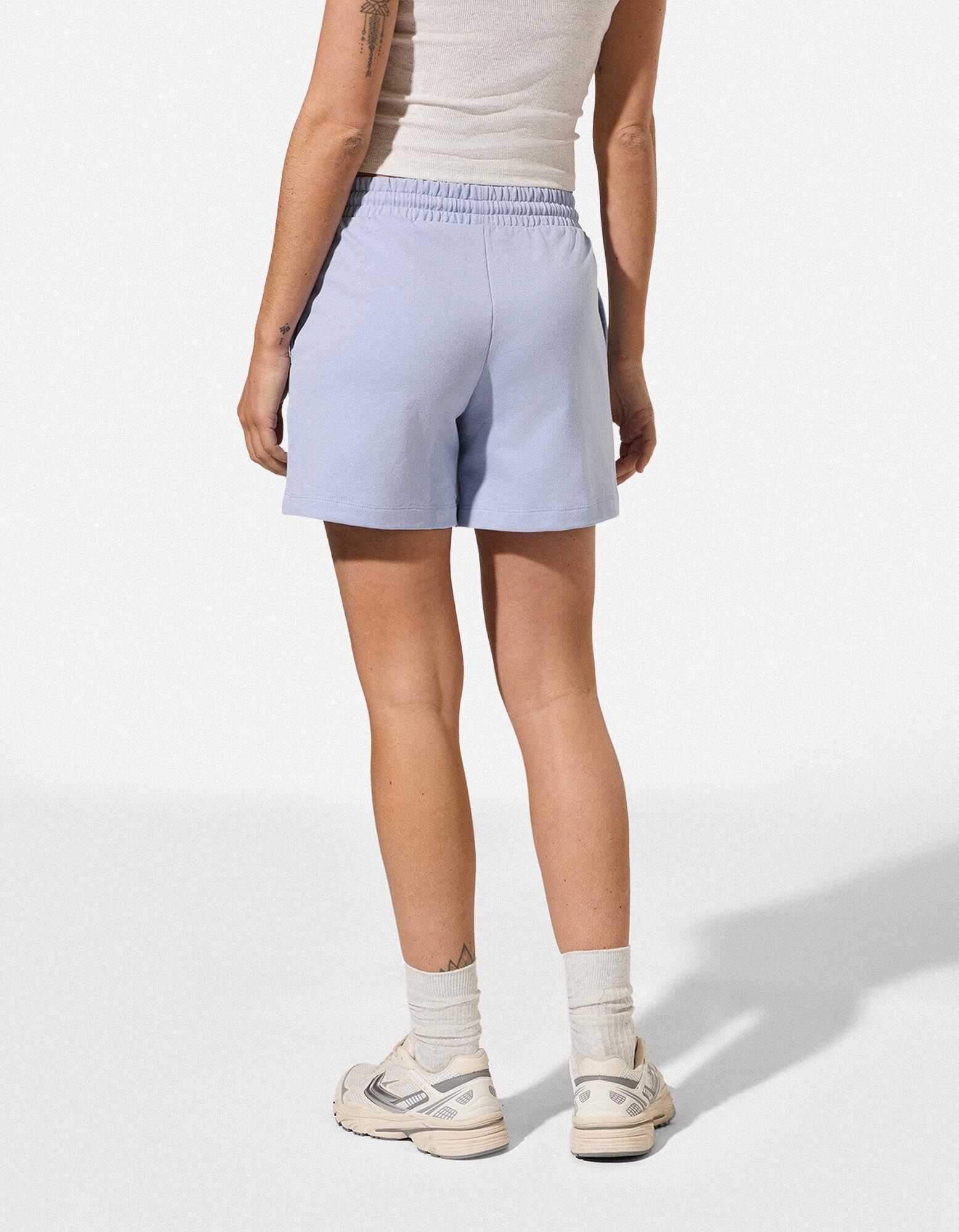 Short - Molleton - bleu clair