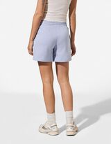 Short - Molleton - bleu clair