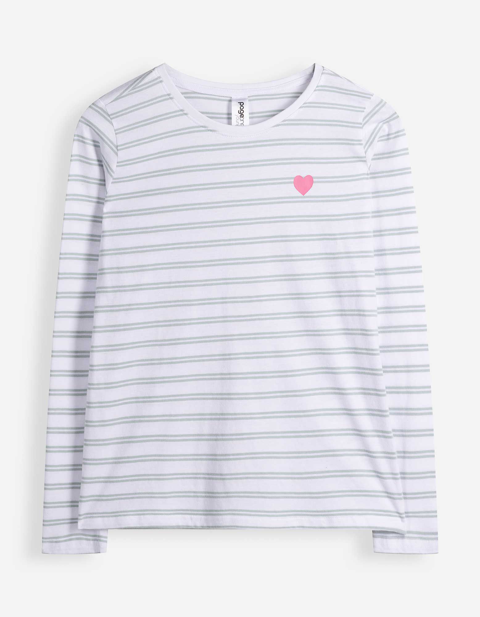 Pyjama set van shirt en broek - Strepen - Veelkleurig
