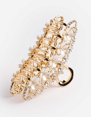 Haarklammer - Goldfarben