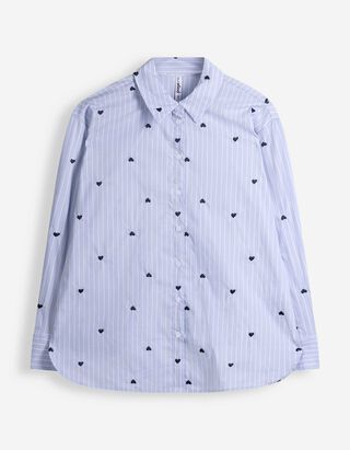 Bluse - Hellblau