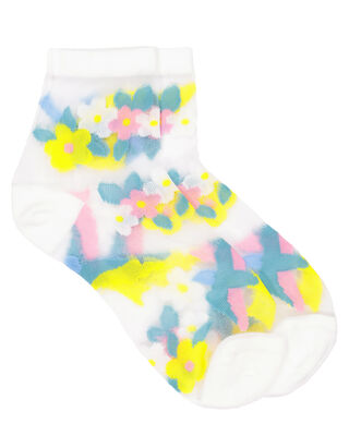 Damen Socken im Transparenz-Look