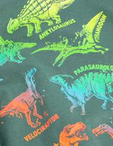 Bluză de corp cu mânecă lungă - Imprimeu - Verde