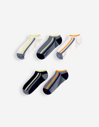 Sneakersocken - 5er-Pack