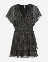 Blusenkleid - gebundener Saum