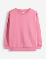 Sweatshirt - Stickerei - Rosa