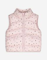Steppweste - Allover-Muster - rosa