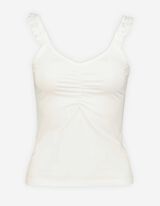 Damen Top - V-Ausschnitt   
