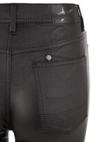 Damen Skinny Fit Hose im Biker-Look&nbsp;