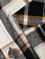 Hemd - Brusttasche - schwarz