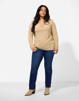 Jeans - Eingrifftaschen - dunkelblau