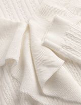 Vesta - Pointelle - bijela