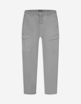 Cargohose - Gürtelschlaufen - grau