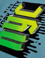 Džemperis - &bdquo;Oversized&ldquo; stiliaus - melynas