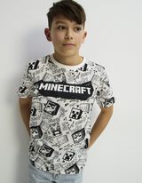 T-shirt - Minecraft - wit