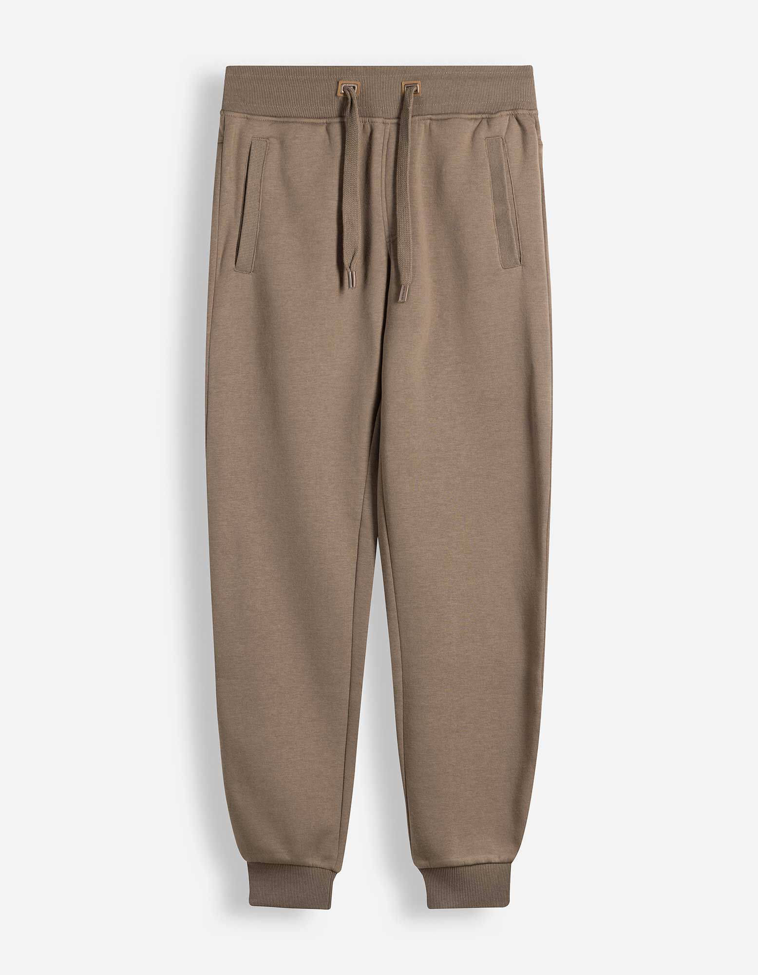 Jogginghose - Regular Fit - Braun