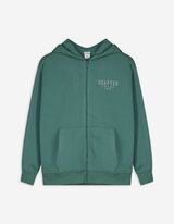 Dukserica sa kapuljačom - Varijanta veće veličine - tamno-zelena