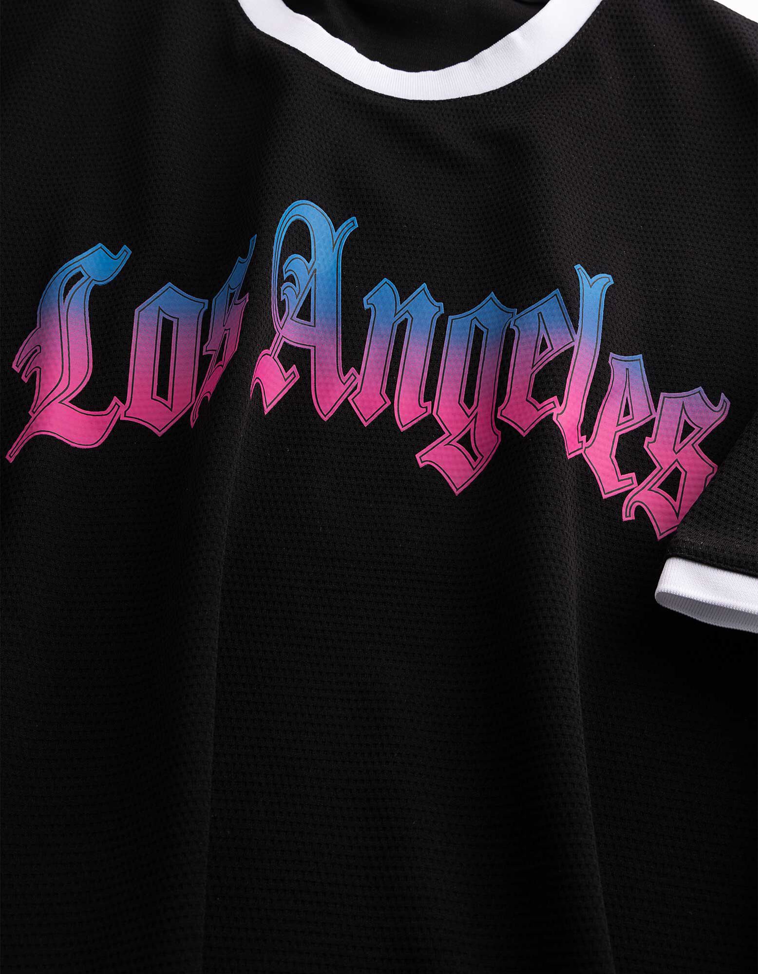 T-Shirt - Mesh - Schwarz