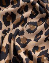 Hose - Leopardenmuster - Braun