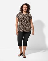 Capribroek - Effen - zwart