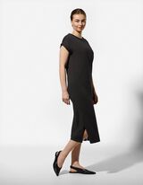 Kleid - einfarbig - schwarz