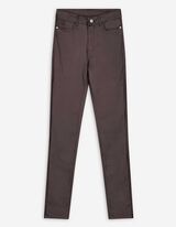 Hose - Skinny Fit - dunkelbraun