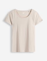 T-Shirt - Stretchanteil - wei&szlig;