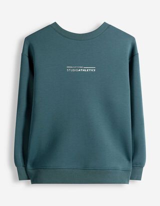 Sweatshirt - Scuba - dunkelgr&uuml;n
