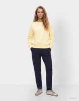 Sweatshirt - Oversized Fit - Hellgelb