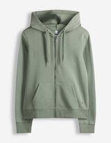 Sweatjacke - Regular Fit - Khaki