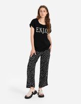 Tričko - Výšivky - cerná