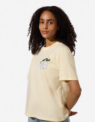 T-Shirt - Print - Gelb