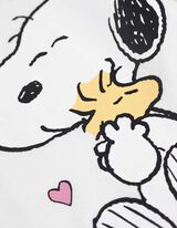 Pigiama completo (maglia + pantaloni) - Snoopy - bianco