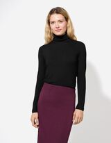 Longsleeve - Col - zwart