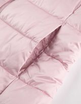 Steppweste - Stehkragen - rosa