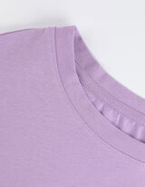 T-s&auml;rk kleit - raglaanvarrukad - lilla