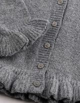 Cardigan - Knopfleiste - Grau