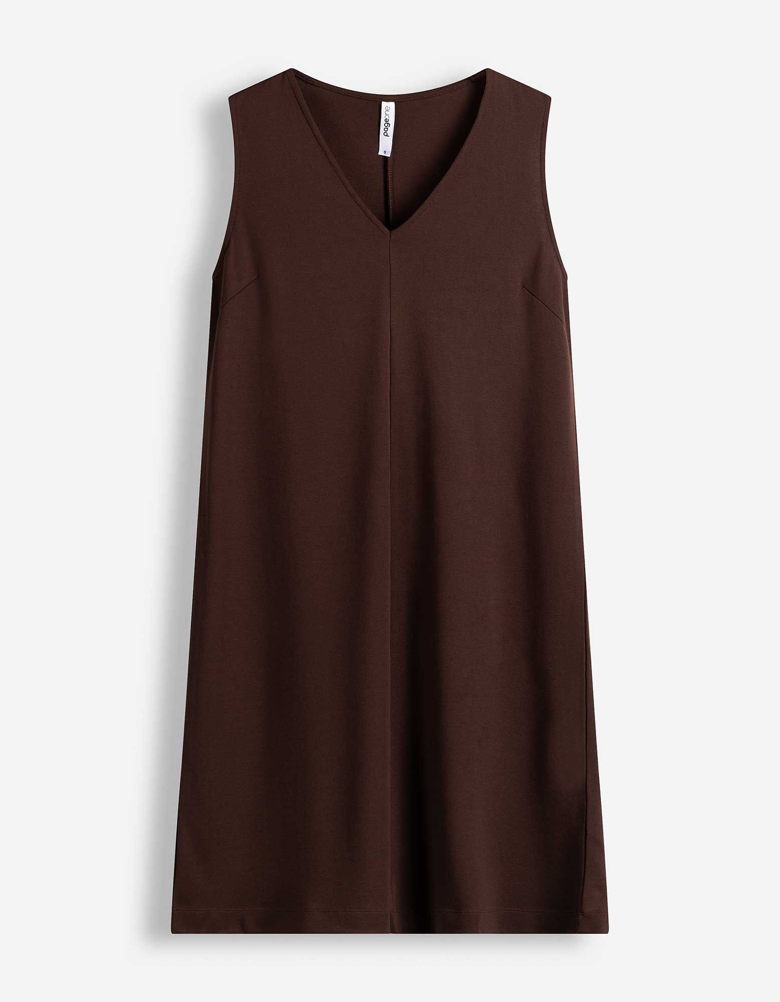 Kleid in A-Linie - A-Shape - Dunkelbraun