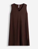 Kleid in A-Linie - A-Shape - Dunkelbraun