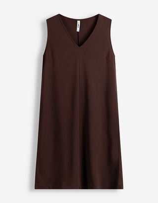 Kleid in A-Linie - A-Shape - Dunkelbraun