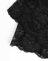 Fietsbroek - Met kant - zwart