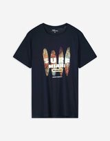 T-Shirt - Print - dunkelblau
