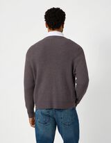Cardigan - Knopfleiste - Dunkelgrau