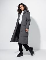 Gewatteerde jas - Ademend - donkergrijs