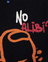 Tričko - Among US - cierna