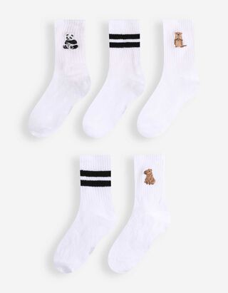 Tennissocken - 5er-Pack