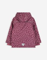 Lyžařská bunda  - Vzor po celé ploše - tmave cervená