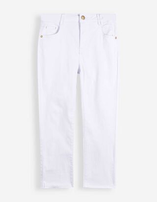 Pantaloni capri - Skinny Fit - bianco