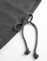 bluza - troczek na dole - szary