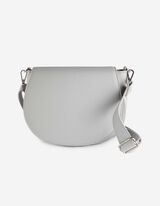 Schultertasche - Druckknopf-Lasche